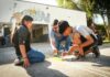 General Las Heras: Las escuelas N° 11 y N° 4 renovaron sus espacios con la jornada «Patios para armar»