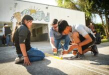 General Las Heras: Las escuelas N° 11 y N° 4 renovaron sus espacios con la jornada «Patios para armar»